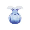 Picture of Vietri Hibiscus Glass Bud Vase - Colbalt Blue