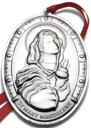 Picture of Wallace 2012 Mary Magdalene Ornament, Sterling Silver, 2nd Edition, NEW
