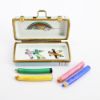 Picture of Limoges Porcelain Box of Colored Pencils Trinket Box with 4 Surprise Pencils Inside