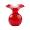 Picture of Vietri Hibiscus Glass Bud Vase - Red