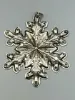 Picture of Gorham Sterling Silver 1973 Annual Snowflake Ornament, no box
