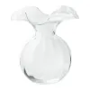 Picture of Vietri Hibiscus Glass Medium Bud Vase - Clear