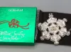 Picture of Gorham Sterling Silver 1987 Annual Snowflake Ornament, with box