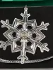Picture of Gorham Sterling Silver 1989 Annual Snowflake Ornament, with box