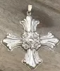 Picture of Reed & Barton Sterling Silver 1985 Annual Christmas Cross Ornament