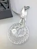 Picture of Waterford 2011 clear crystal "Let there Be Love" Disc Ornament, with Box