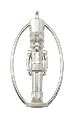 Picture of Toy Solider Nutcracker Sterling Silver Ornament