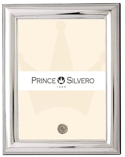 Picture of Cunill 5X7" Cord Frame. Silvero Silver Overlay.