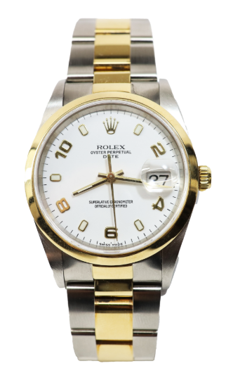 Picture of Rolex Oyster Perpetual Watch in Stainless Steel & 18k Gold