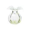Picture of Vietri Hibiscus Glass Bud Vase - Green