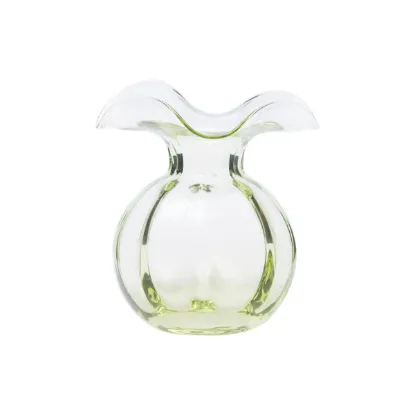 Picture of Vietri Hibiscus Glass Bud Vase - Green