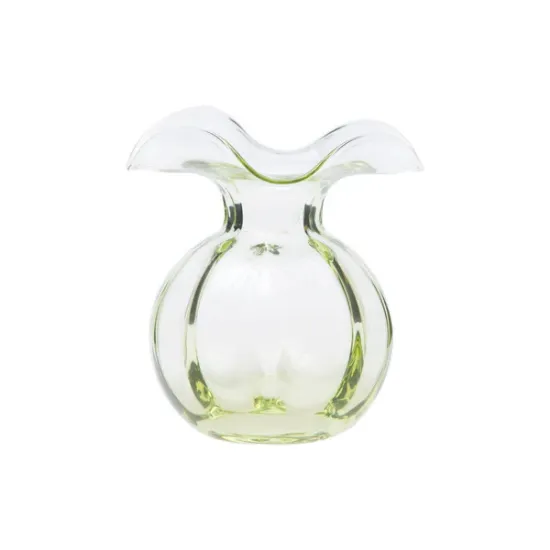 Picture of Vietri Hibiscus Glass Bud Vase - Green