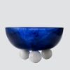 Picture of Nashi Home 'Vera' Collection Large Allure Bowl in Azure Blue & White
