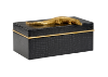 Picture of Alligator Decorative Box in Black