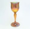 Picture of Antique Louis Comfort Tiffany Favrille Art Glass Wine Glass Goblet