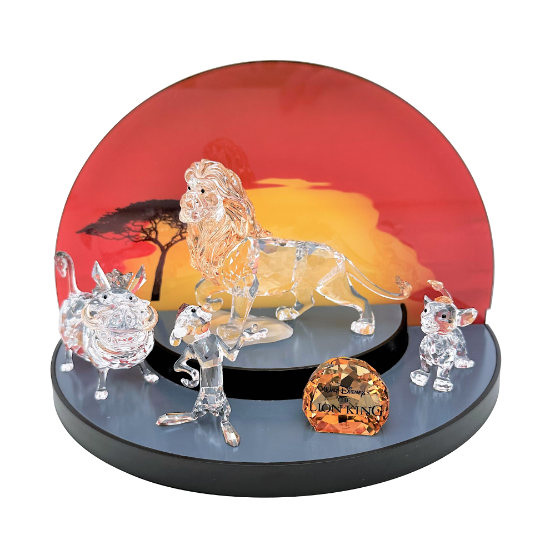Picture of Swarovski Crystal 2010 Complete 6-Piece Disney's 'The Lion King' Set