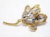 Picture of Vintage David Webb 18k Two-Tone Gold & Diamond Flower Brooch