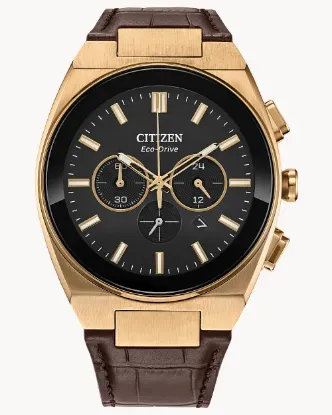 Picture of Axiom SC Black Dial Leather Strap by Citizen 