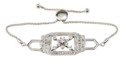 Picture of 14k White Gold Boutique Diamond Bracelet 