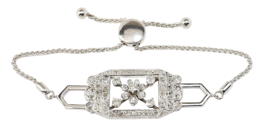 Picture of 14k White Gold Boutique Diamond Bracelet 