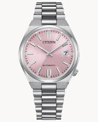Picture of Tsuyosa Pink Dial 37mm Stainless By Citizen