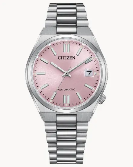 Picture of Tsuyosa Pink Dial 37mm Stainless By Citizen