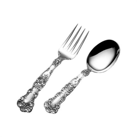 Picture of Gorham 'Buttercup' New Sterling Silver 2-Piece Baby Set