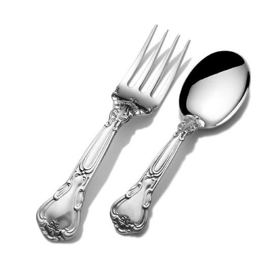 Picture of Gorham 'Chantilly' New Sterling Silver 2-Piece Baby Set