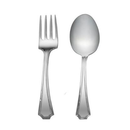 Picture of Gorham 'Fairfax' New Sterling Silver 2-Piece Baby Set