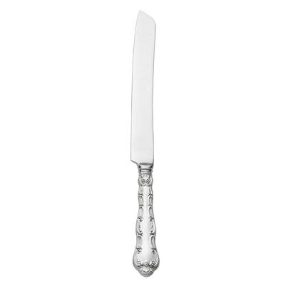 Picture of Gorham 'Strasbourg' New Sterling Silver Wedding Cake Knife