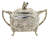 Picture of S. Kirk & Son Sterling Silver Chinoiserie “Landscape” or "Etruscan" Repousse 5‑Piece Tea & Coffee Service (ca. 1896–1899)