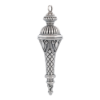 Picture of Barrett + Cornwall Regency Finial Drop Sterling Silver Ornament, new in box