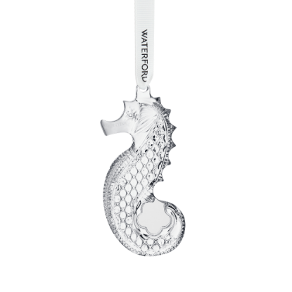 Picture of Waterford Crystal Seahorse Christmas Ornament