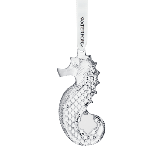Picture of Waterford Crystal Seahorse Christmas Ornament