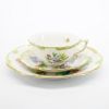 Picture of Herend Porcelain 'Queen Victoria' 12-Piece Snack Set