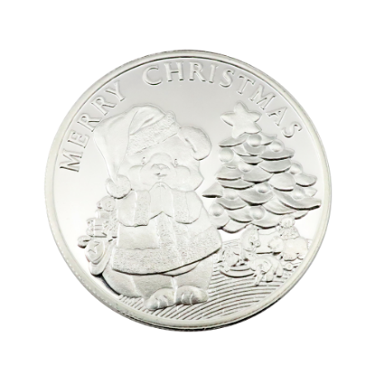Picture of 1 Oz. .999 Silver Christmas Round, Assorted Styles *