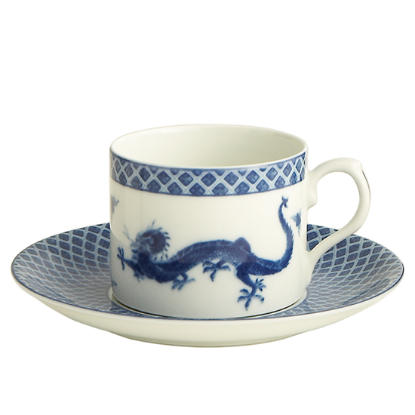 Picture of New Can Teacup & Saucer