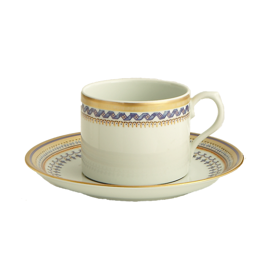 Picture of New Can Teacup & Saucer