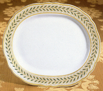 Picture of Oval Plat.13"