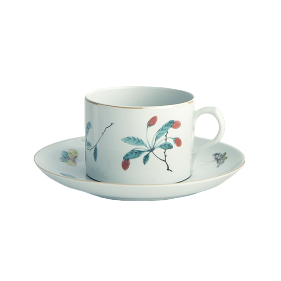 Picture of New Can Teacup & Saucer