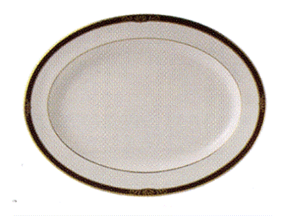 Picture of New Oval Plat. 16"