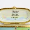 Picture of Limoges Porcelain Polka Dot Glasses Case Trinket Box with Surprise Sunglasses Inside