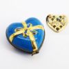Picture of Limoges Porcelain Heart Shaped Gift Trinket Box with Surprise Chocolates Inside