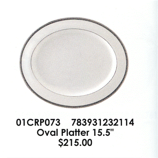 Picture of New Oval Platter 13"