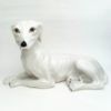 Picture of Vintage Italian Porcelain White Whippet/Greyhound Figurine