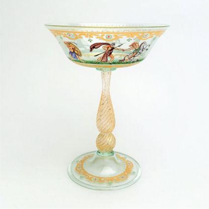 Picture of Antique Salviati Venetian Champagne Saucer 
