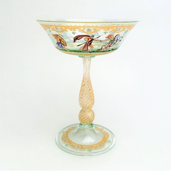 Picture of Antique Salviati Venetian Champagne Saucer 