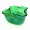 Picture of Antique Loetz Green Lobed Art Glass Bowl