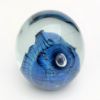 Picture of Vintage Robert Eickholt Art Glass 'Reptile Bubble' Paperweight