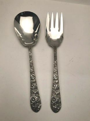 Picture of Salad Set All Silver